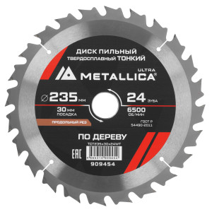 Диск пильный METALLICA 909454 9168974