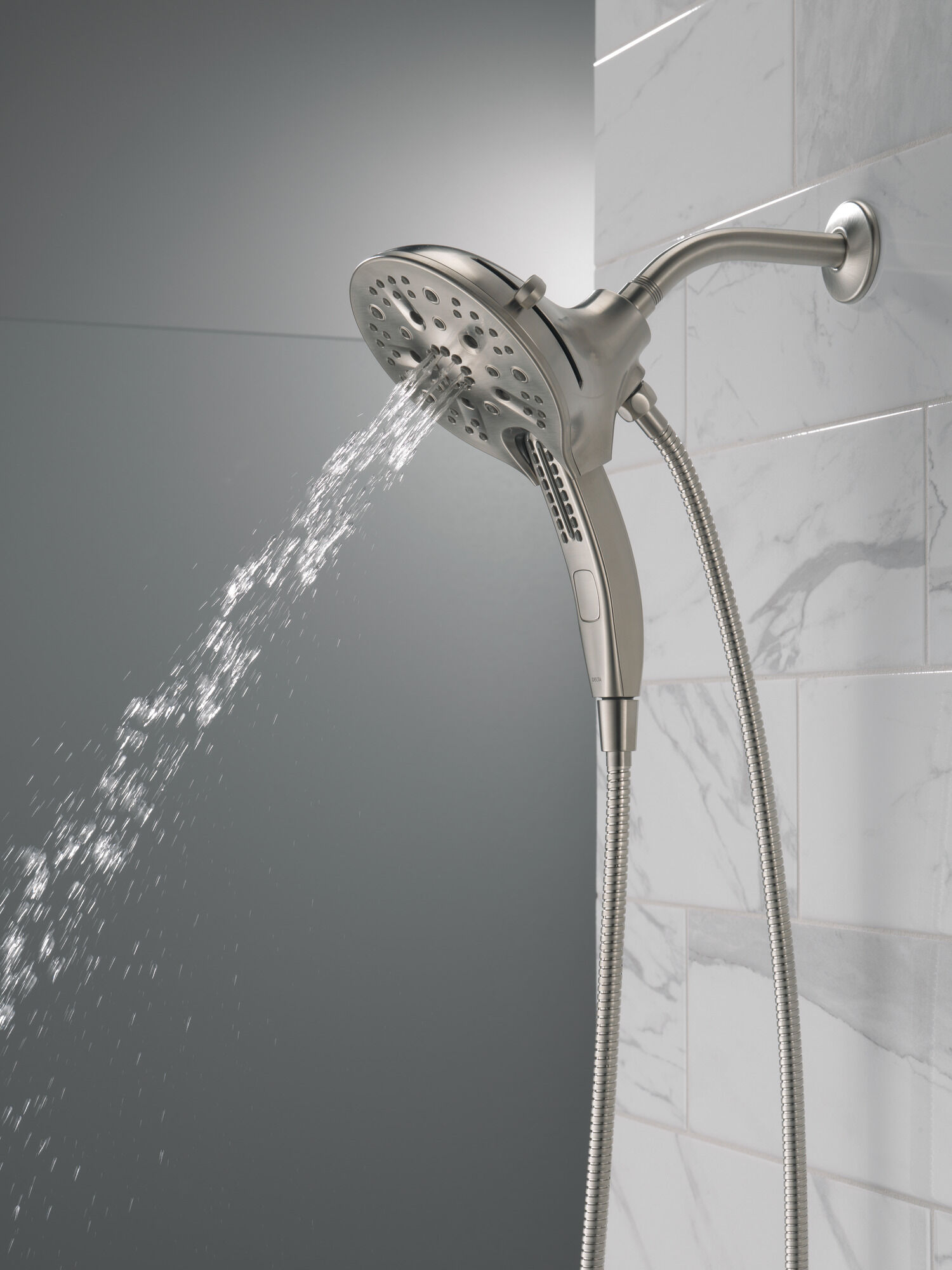 In2ition® H2Okinetic® Душ два в одном с 5 настройками Delta Faucet 58620-SS-PK - Вид №18