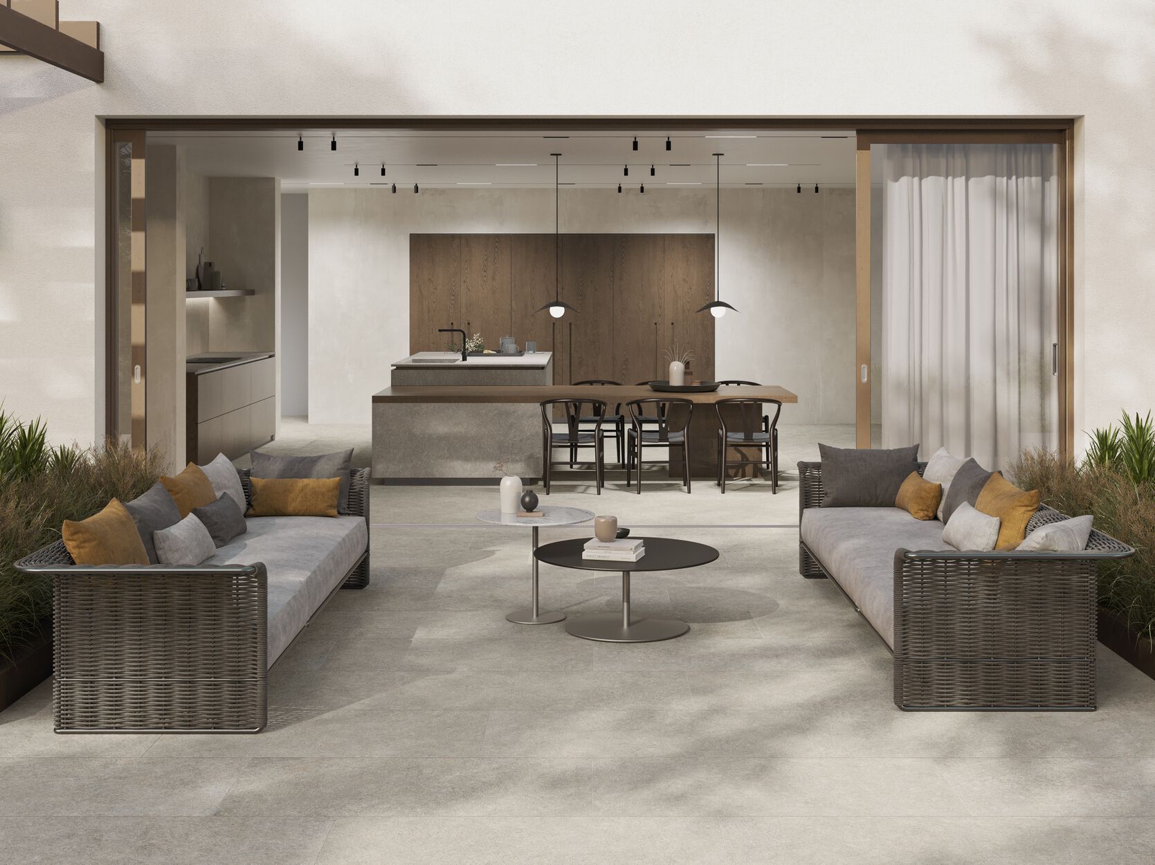 Пол / облицовка керамогранита с эффектом камня Atlas Concorde Boost Mineral ARCH-00122293 - Вид №7