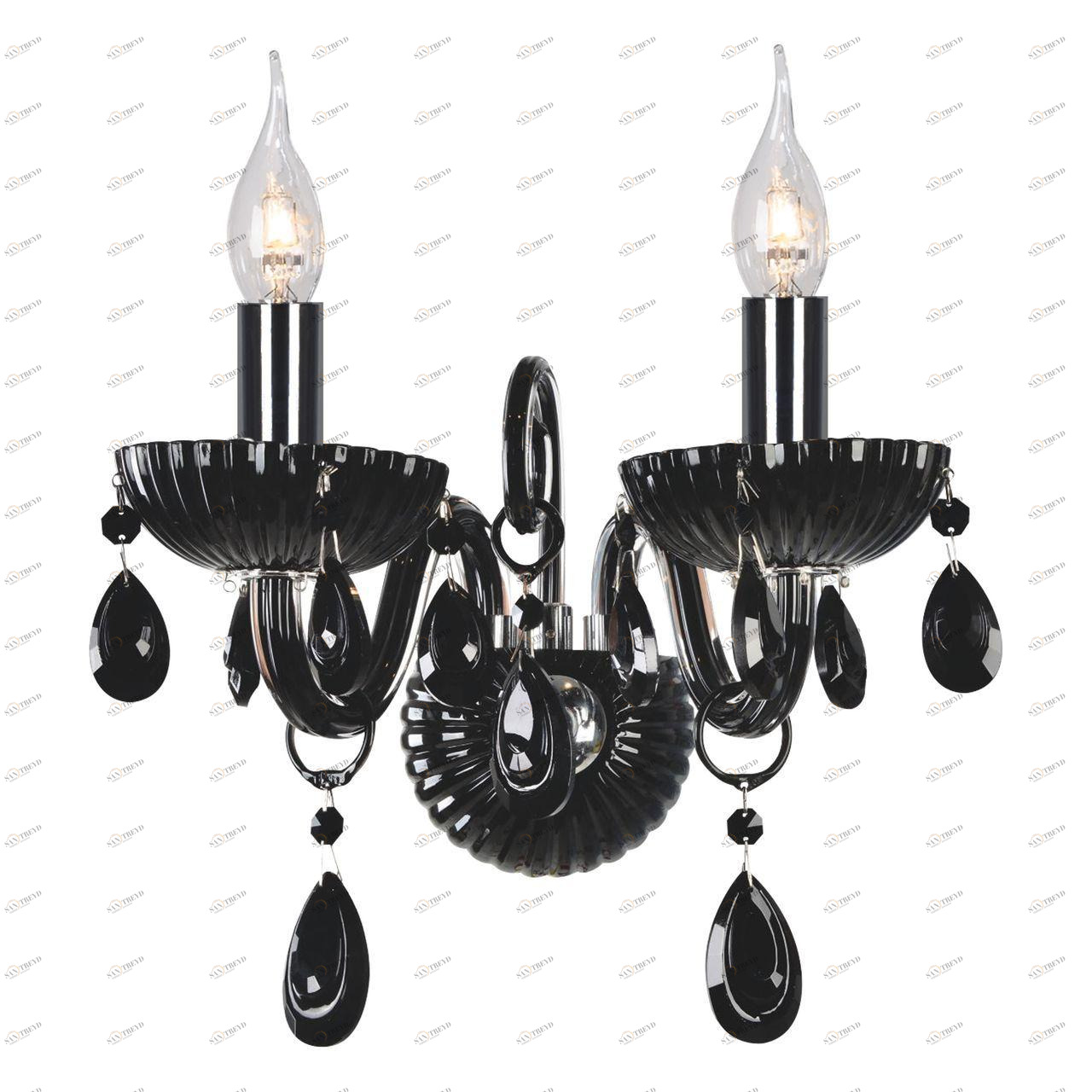 Бра Spot Light Queen 9140204 SPOT LIGHT СВЕЧА 109484 Прозрачный;черный 