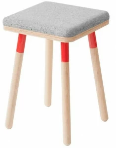 Askia Низкий табурет со встроенной подушкой Marco