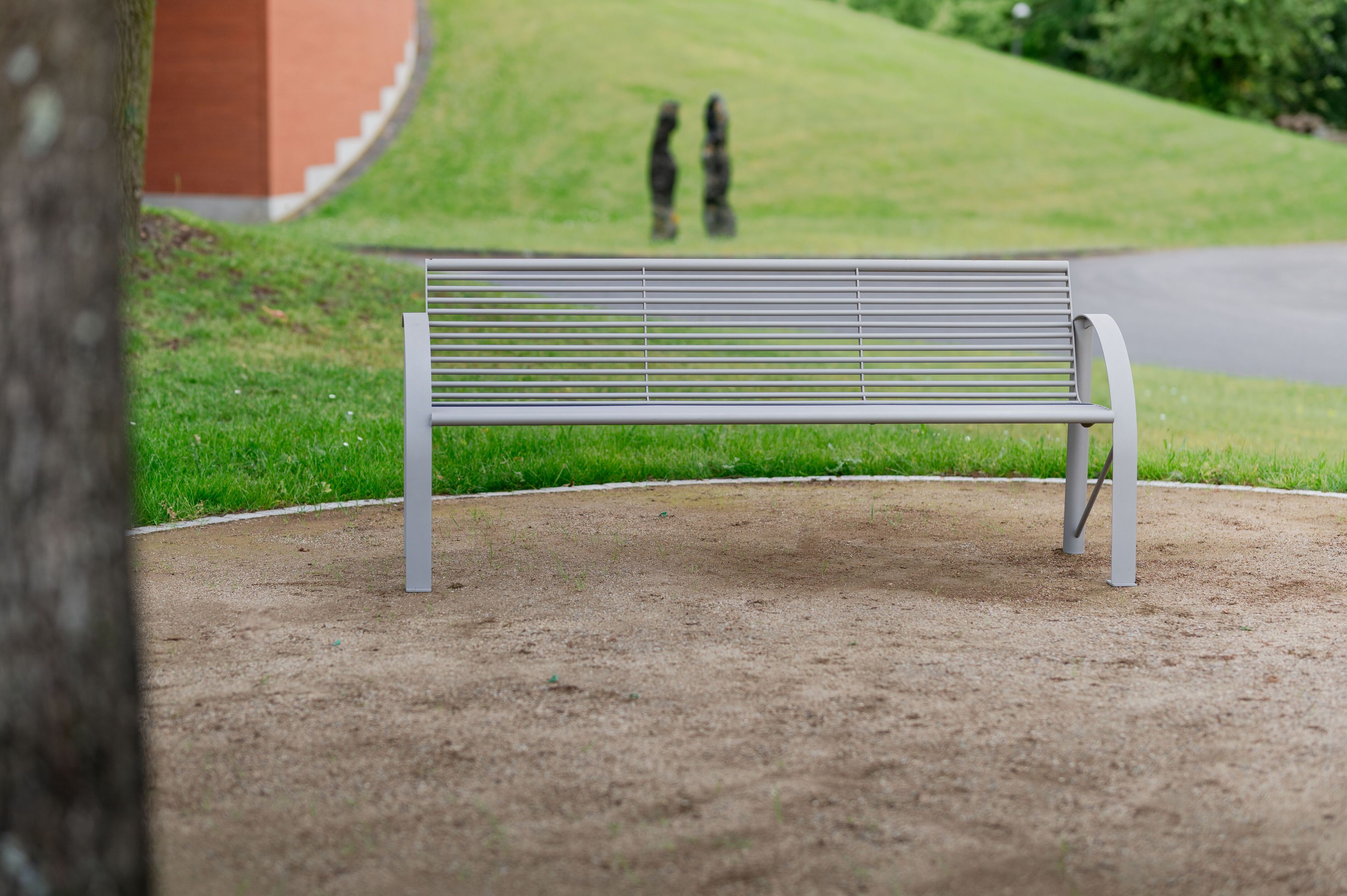 Скамья из нержавеющей стали со встроенным освещением BENKERT BANKE Siardo ARCH-00028607 - Вид №1