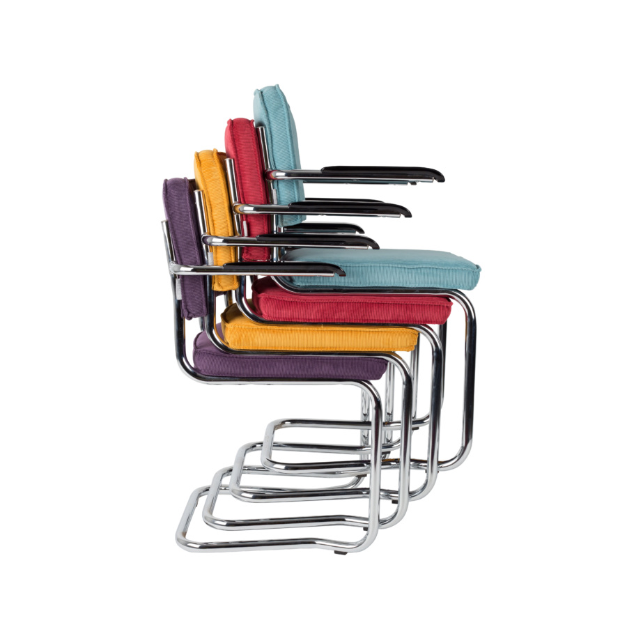 Кресло Ridge Kink Rib черное Zuiver 1200044 - Вид №8