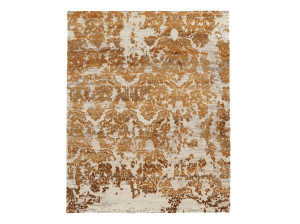 Изготовленный на заказ шерстяной и шелковый ковер ручной работы