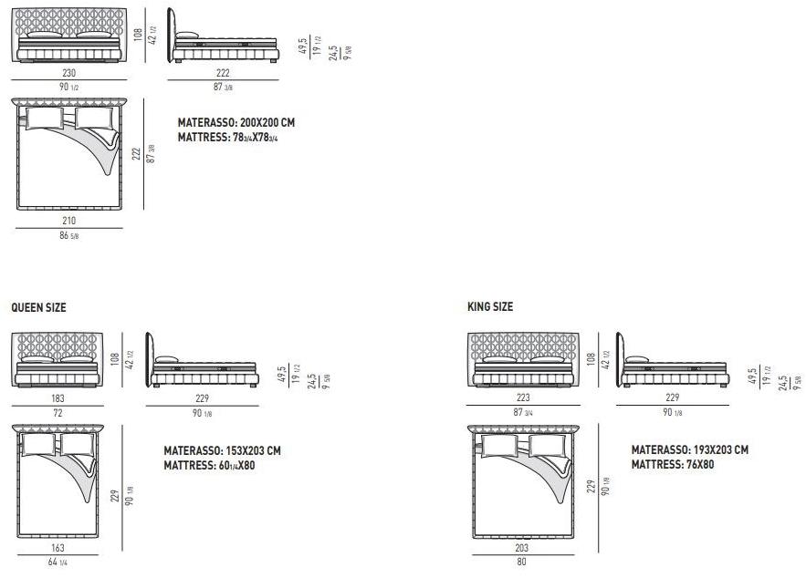 Minotti Постель sun-id-1470106 - Вид №3