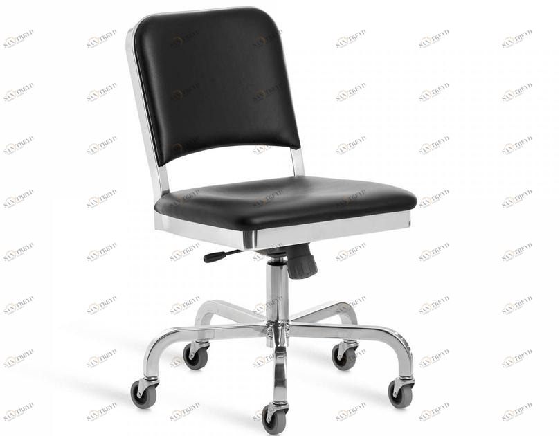 Emeco Алюминиевый стул на колесиках Navy® upholstered sun-id-1347091