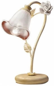 FERROLUCE Керамическая прикроватная лампа с фиксированным кронштейном Siena C1189