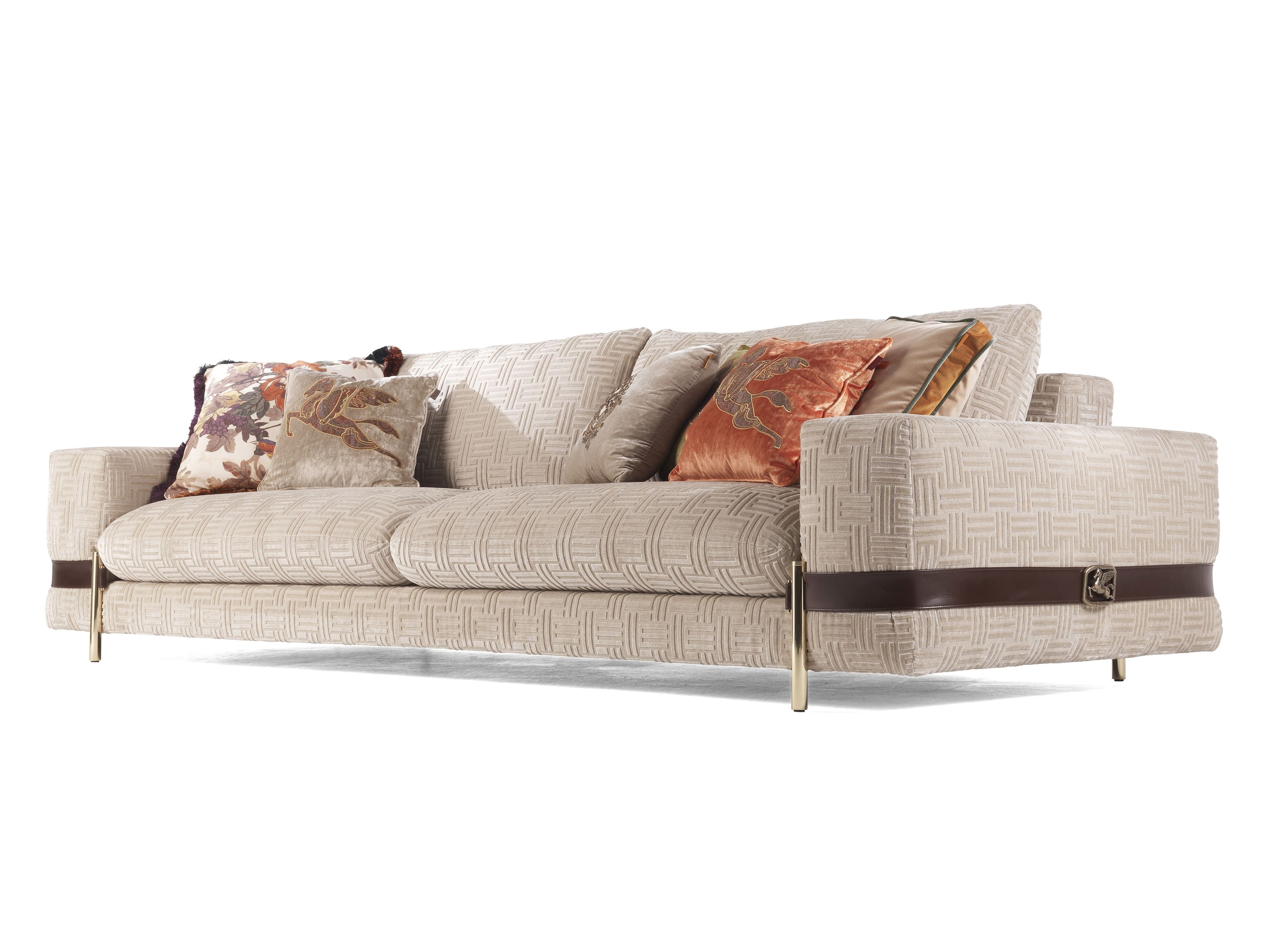 3-местный бархатный диван ETRO Home Interiors ARCH-00011091 - Вид №1