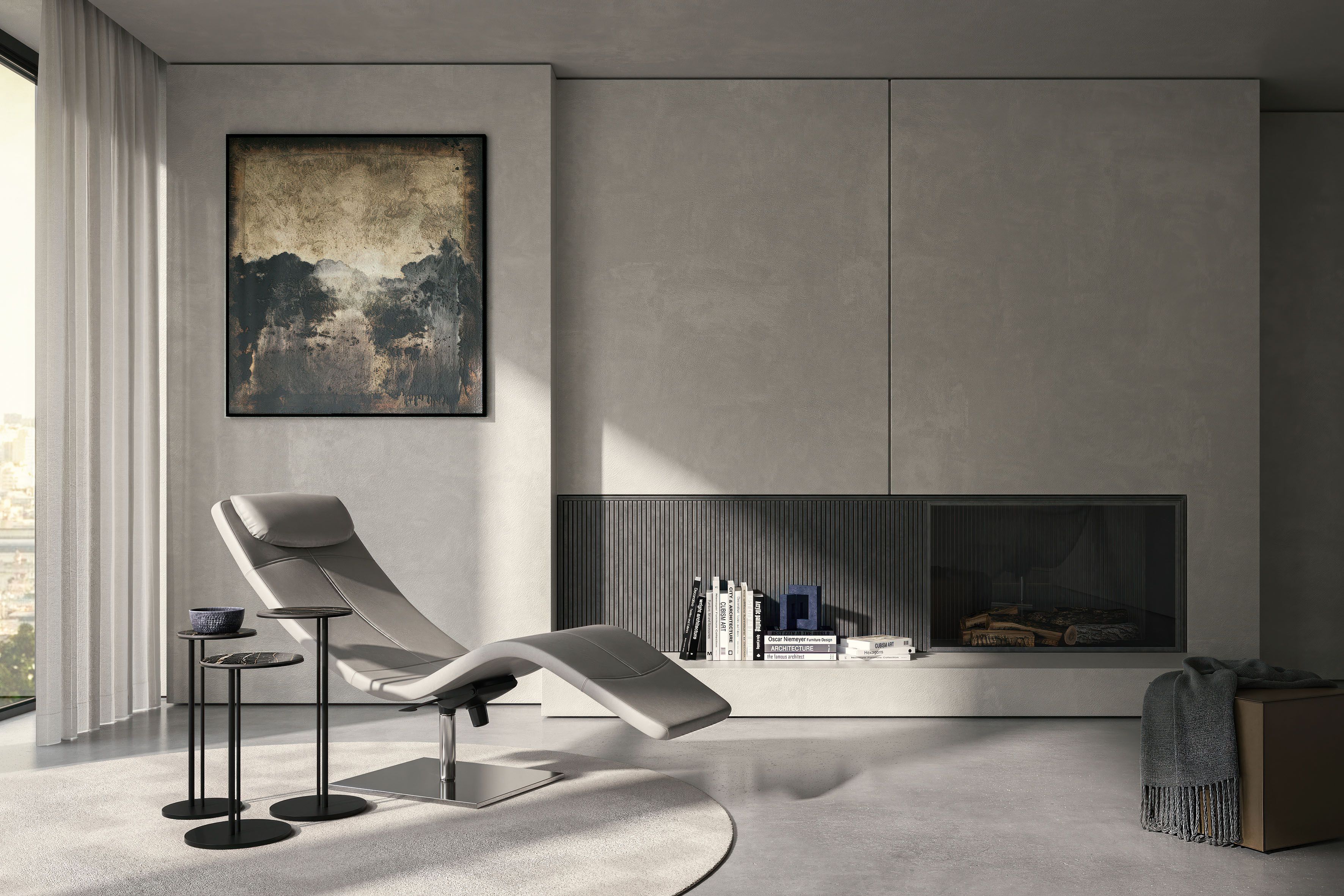 Кожаный шезлонг Cattelan italia CASANOVA ARCH-00039656 - Вид №6