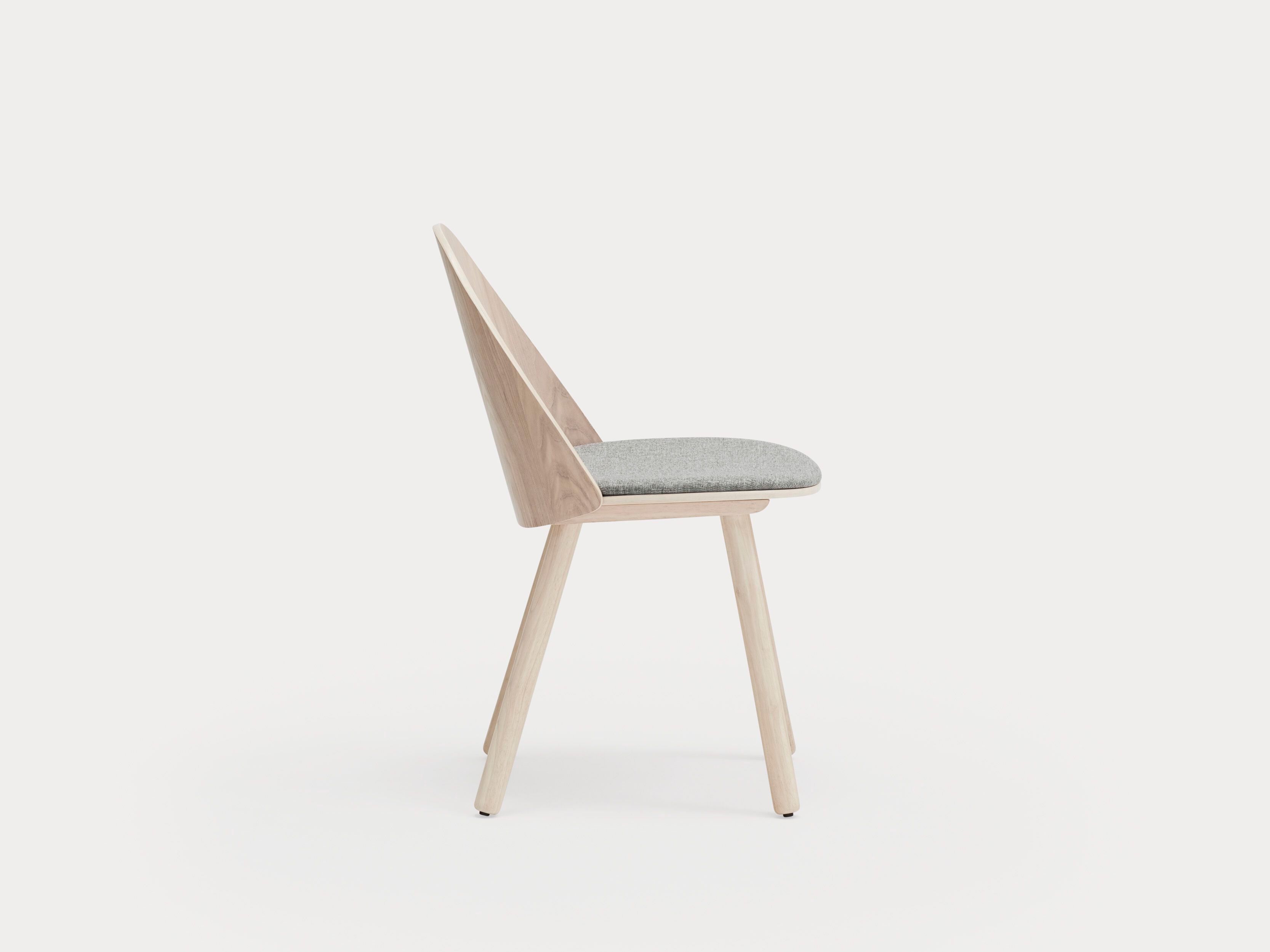 Деревянный стул с мягким сиденьем TEULAT Uma ARCH-00082316 - Вид №21