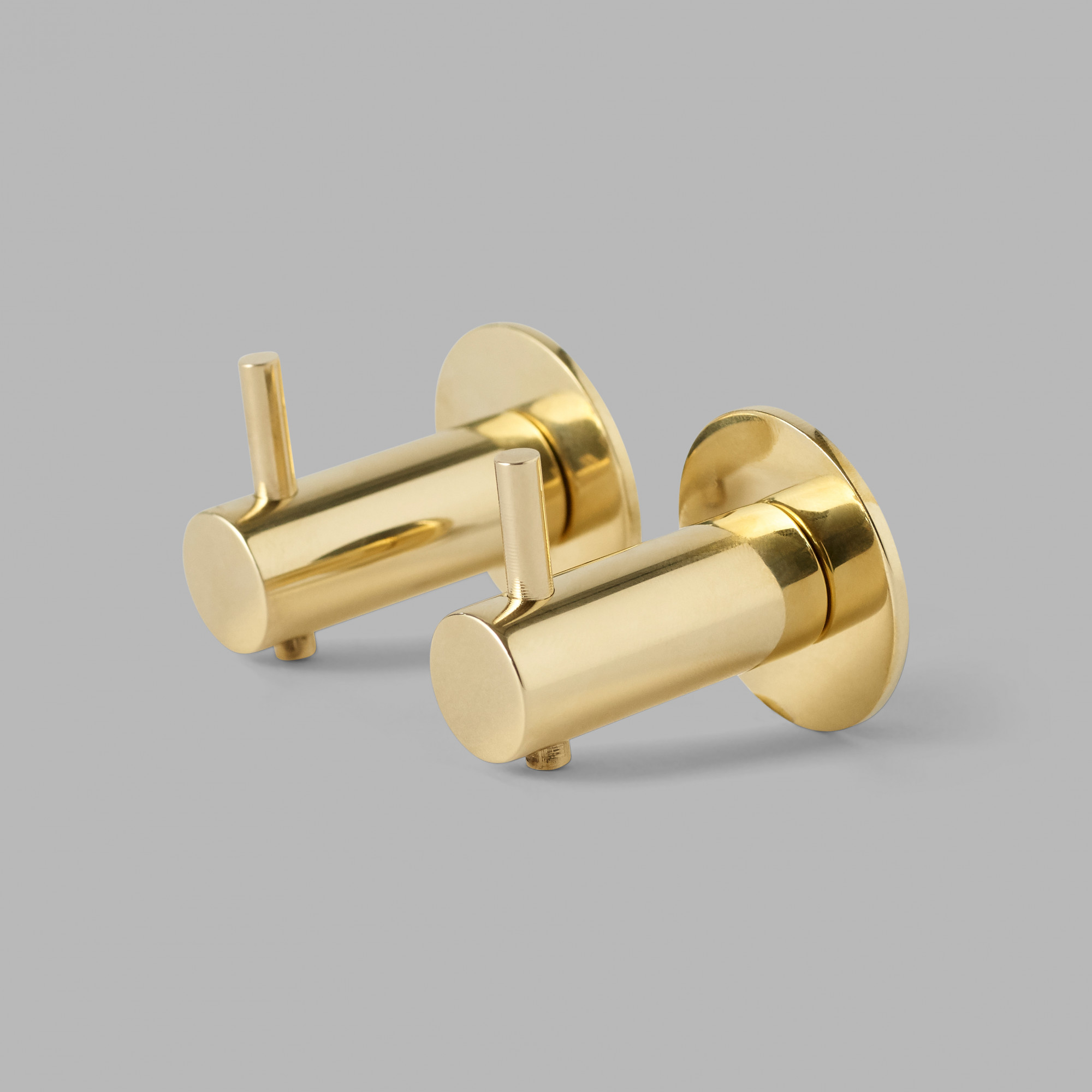 15560501002 Крючок с булавкой - латуньd line Knud Holscher 