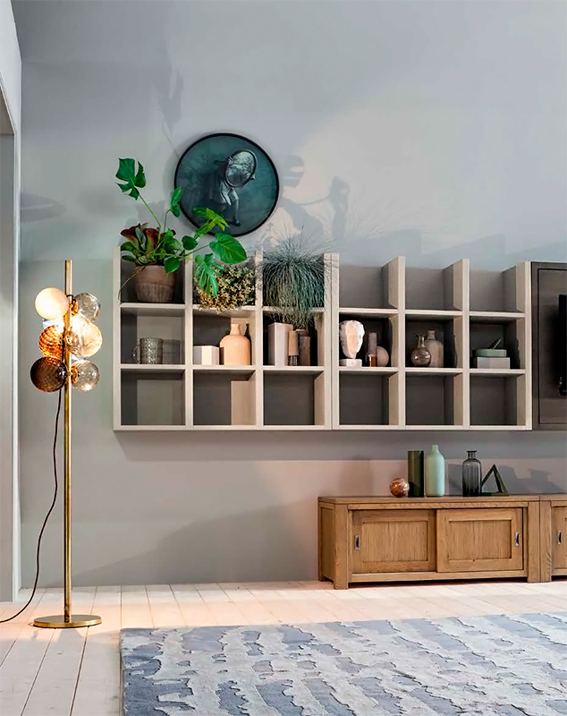 Стенка  DEVINA NAIS Composizione E01 Eclettica - Вид №1