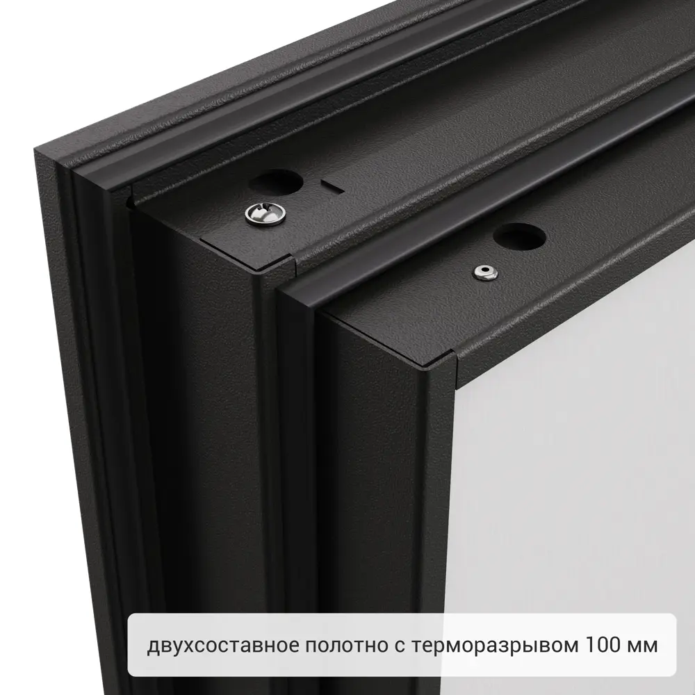 Дверь входная металлическая Норда 880 мм правая цвет вест белый 83404241 STLM-2085565 TOREX  - Вид №12