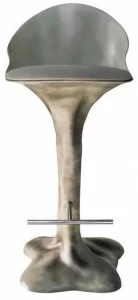 KARPA Табурет из стекловолокна с подставкой для ног Flora K3003