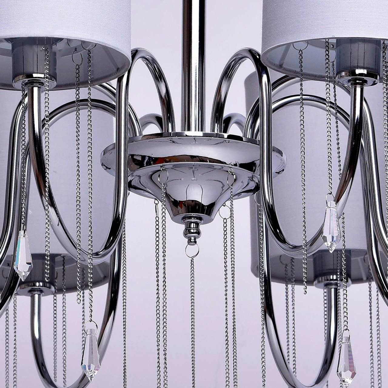 Потолочная люстра MW-Light Федерика 80 379018608 MW-LIGHT ДИЗАЙНЕРСКИЕ, ФЕДЕРИКА 187862 Серый  - Вид №2