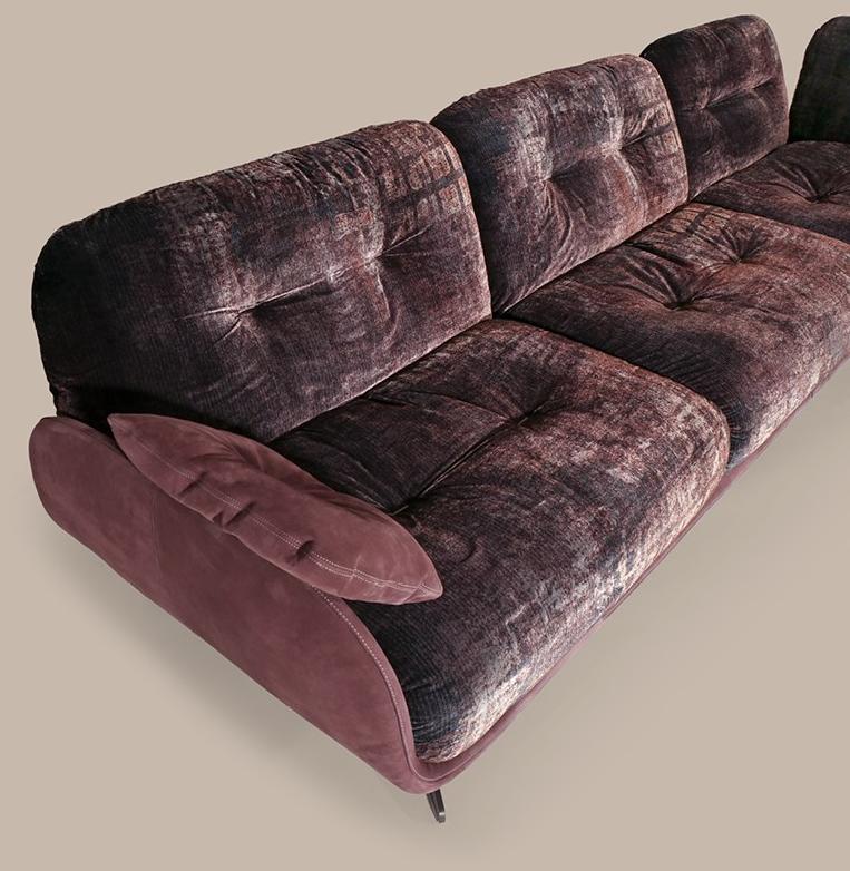 Borzalino Модульный угловой диван из ткани Ayton sun-id-1474067 - Вид №3