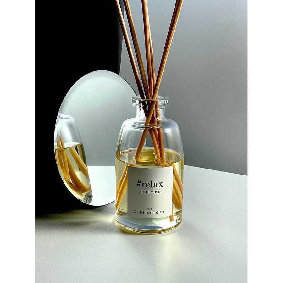 Диффузор ароматический The Olphactory Relax "Белый мускус" 250 мл AMBIENTAIR  00-3895035 Белый  - Вид №3