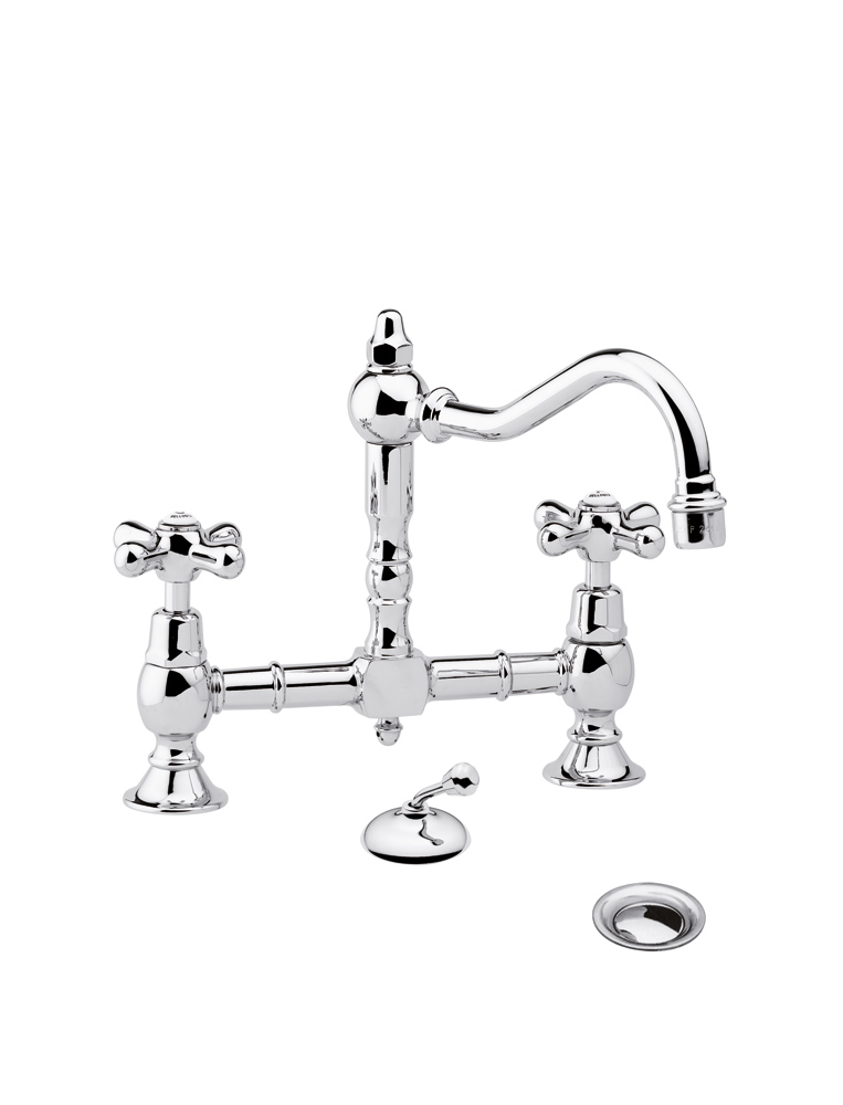 0705/C Bellosta Rubinetterie ГРУППА БАССЕЙНА С ДВУМЯ ОТВЕРСТИЯМИ Charlotte