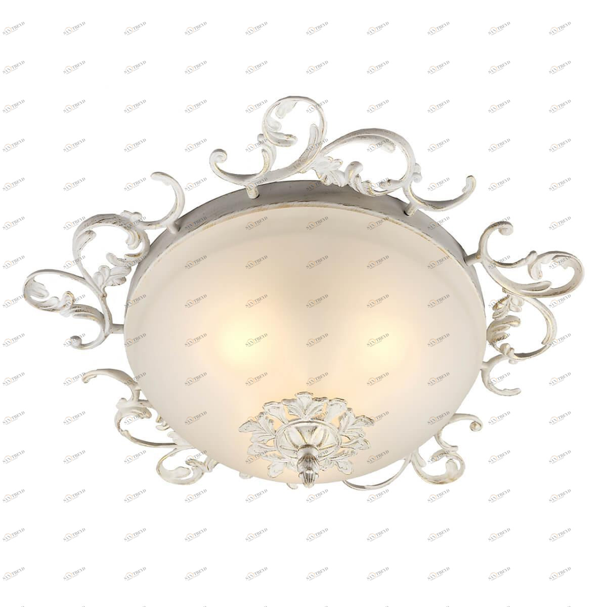 Потолочный светильник Omnilux OML-76417-03 OMNILUX OML-764 203704 Белый;серебро 