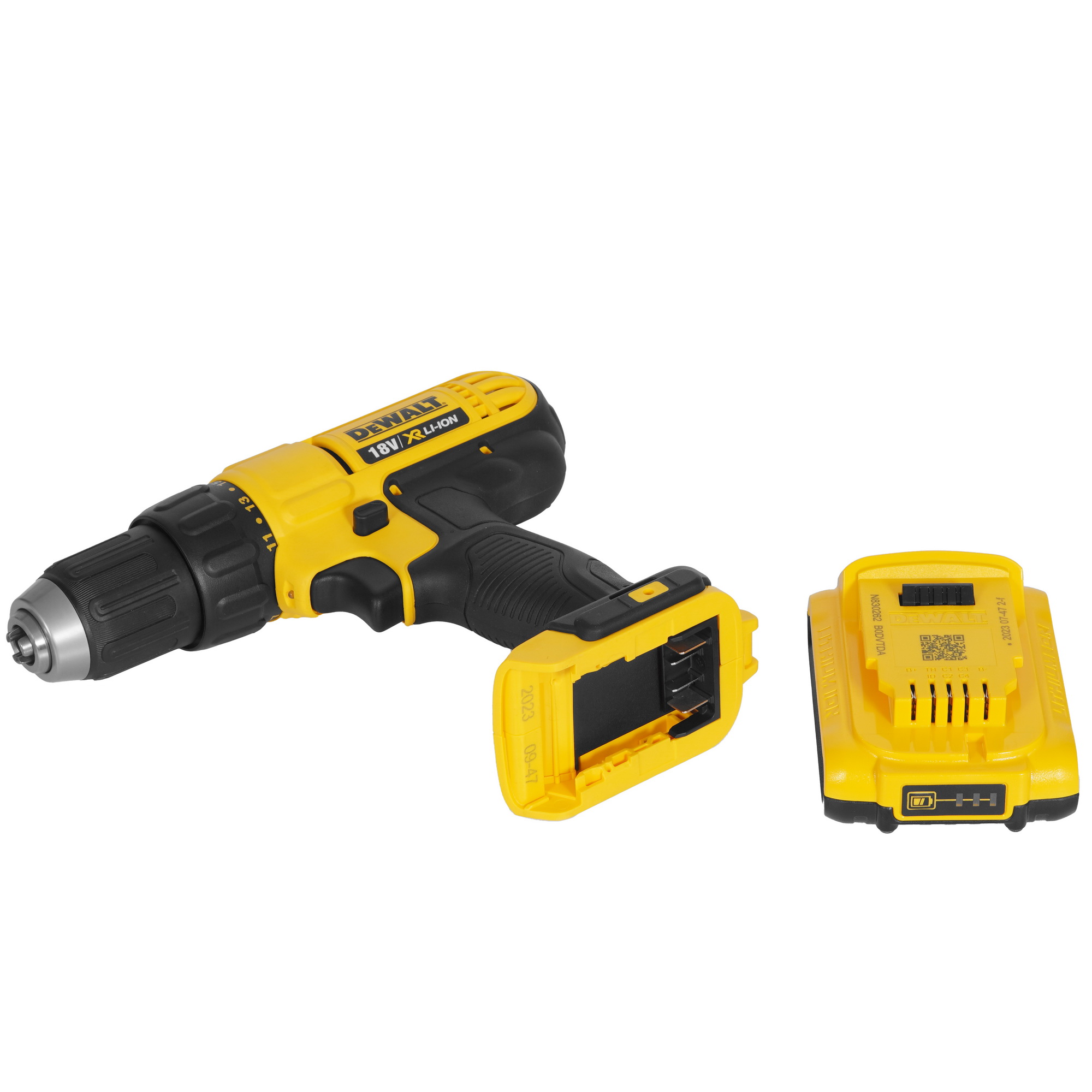 Дрель-шуруповерт DeWalt DCD771D2-KS XR FLEXVOLТ 18/54V 5437796 STDN-0069673 - Вид №5