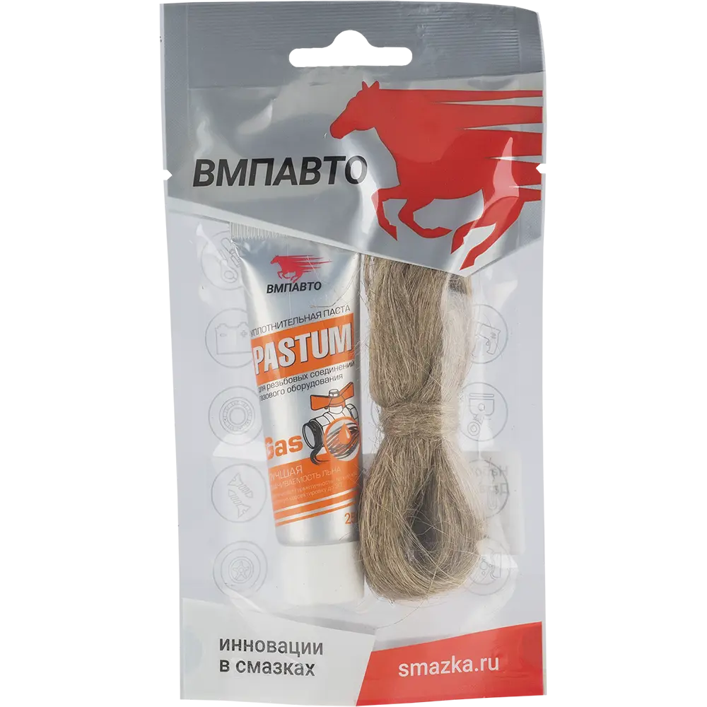 Паста уплотнительная Pastum для газа 25 г со льном 7 г Santreyd STLM-2182623