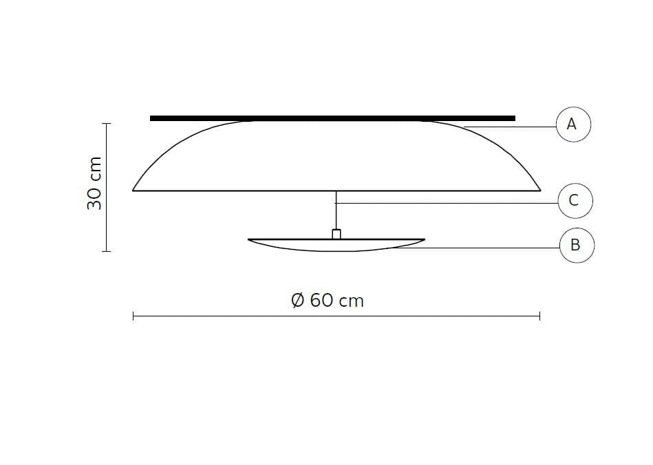 Алюминиевый светодиодный потолочный светильник Karman Blanco ARCH-00102011 - Вид №7