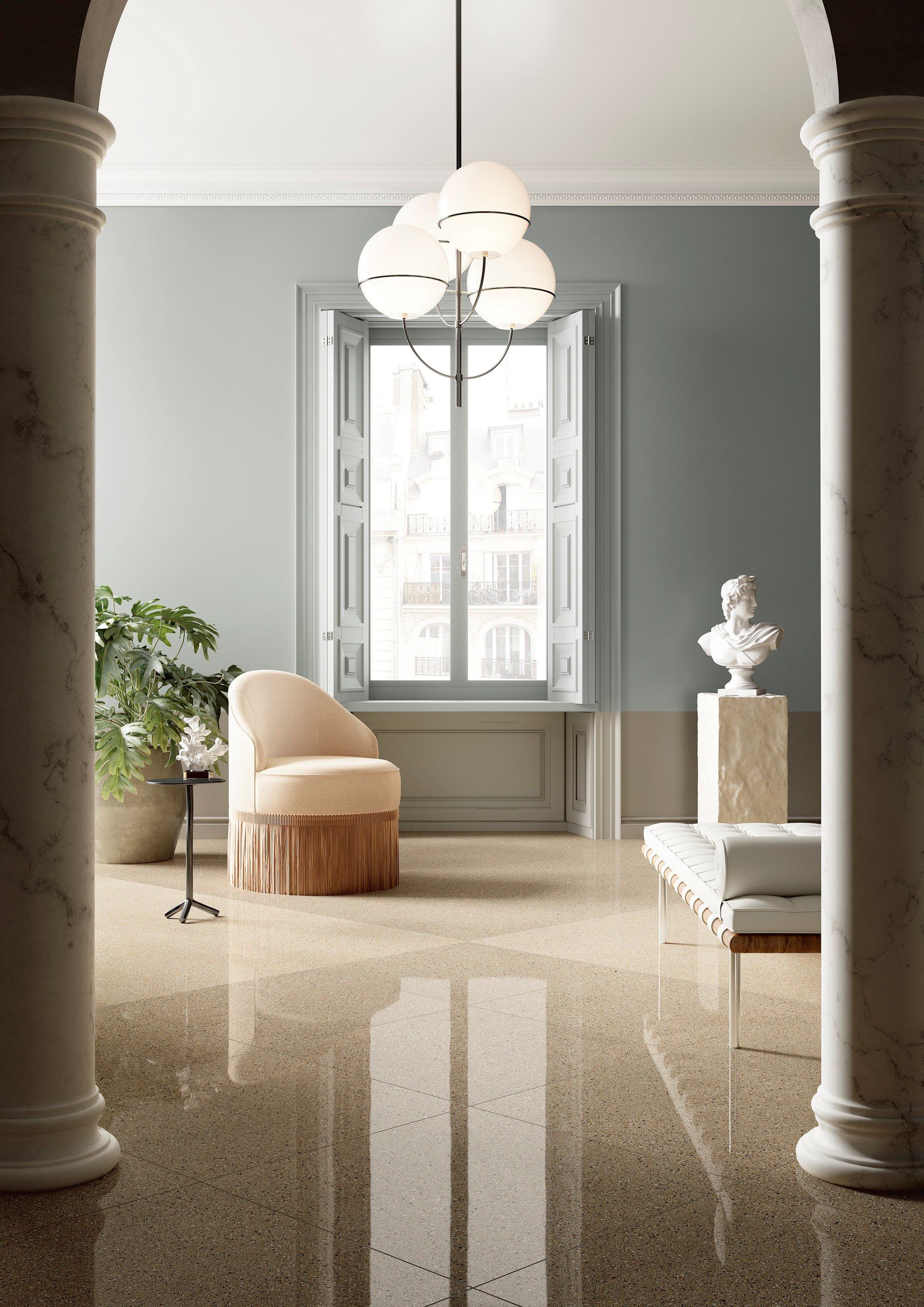 Пол / керамогранит Fiandre Венецианский ARCH-00078141 - Вид №1