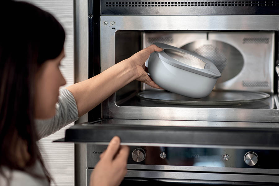 170702177 Контейнер для хранения store&more, 975 мл, серый Guzzini  - Вид №1