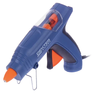 Пистолет клеевой Dexter, 200 Вт, для стержней 11 мм, комплект 12 стержней