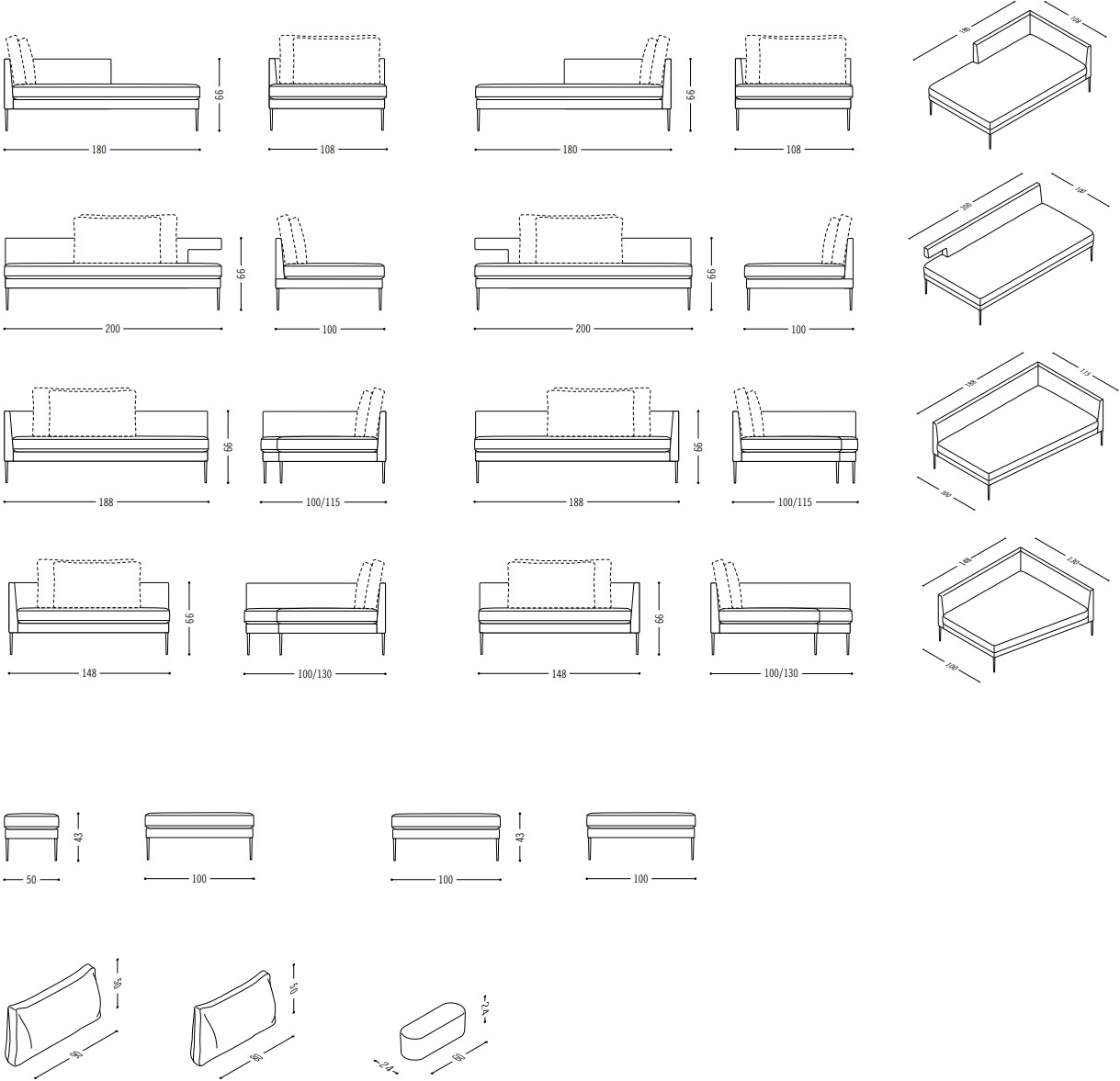 COR Кожаный диван Pilotis sun-id-1454515 - Вид №6