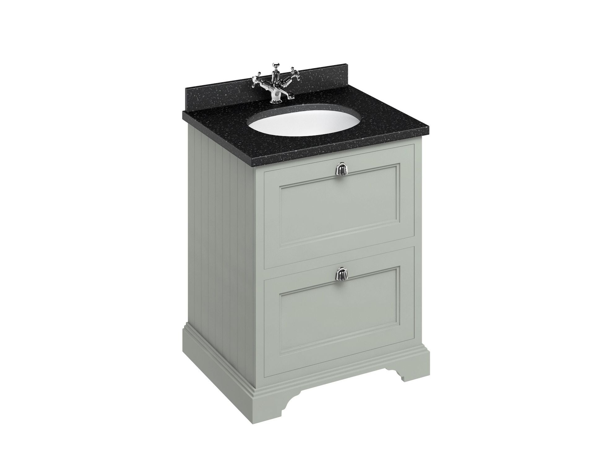 Напольный шкаф для умывальника из МДФ с ящиками Burlington MINERVA ARCH-00047533 - Вид №12