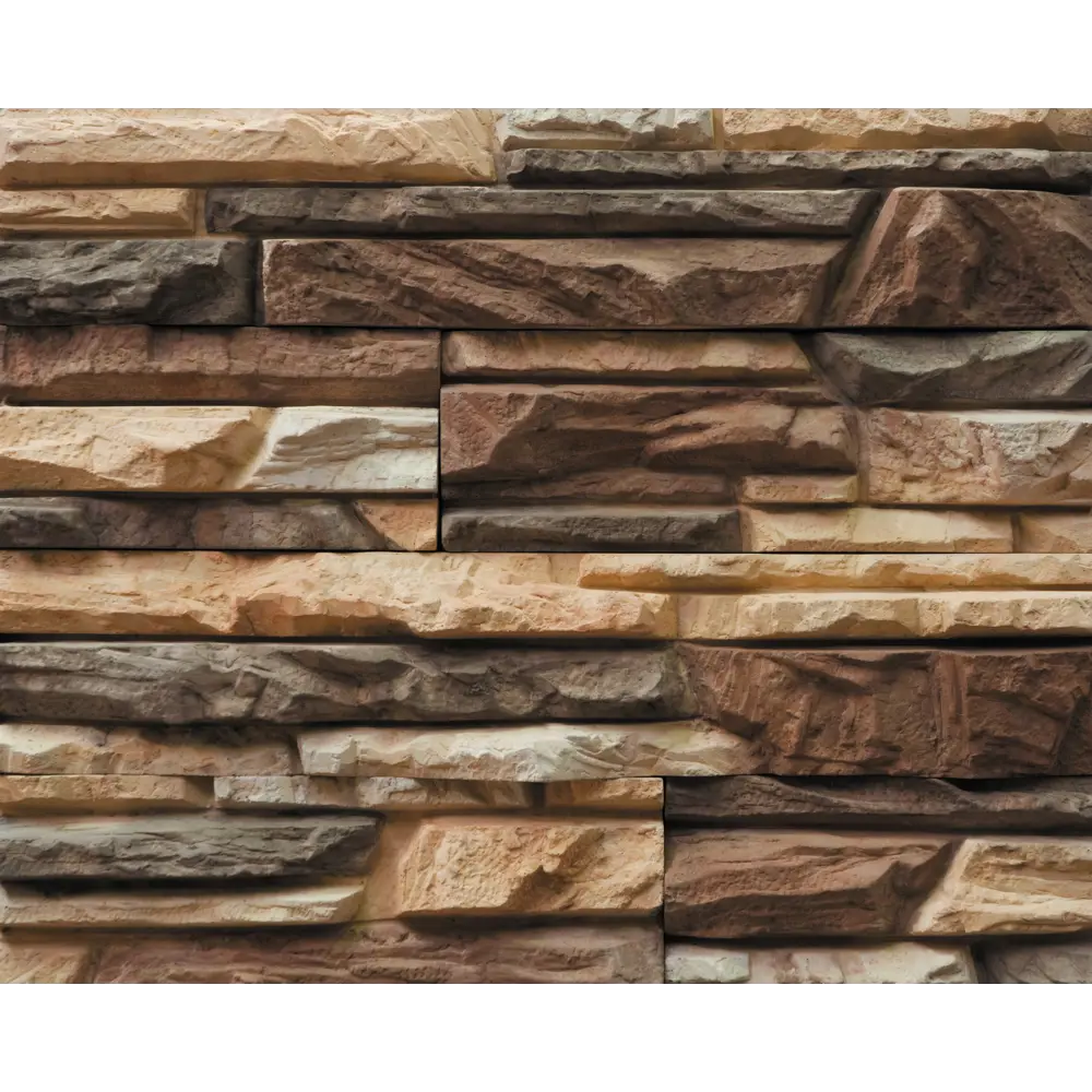 Камень искусственный Кавказ 011 коричневый 0.5 м2 Santreyd STLM-2034274