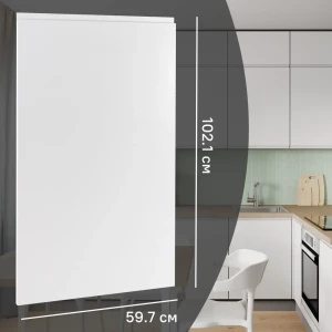 Фасад кухонного шкафа Токио 59.7x102.1 см KONSENSA ЛДСП цвет белый