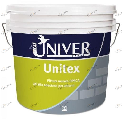 UNIVER Матовая краска для наружных работ с высокой адгезией sun-id-1381353
