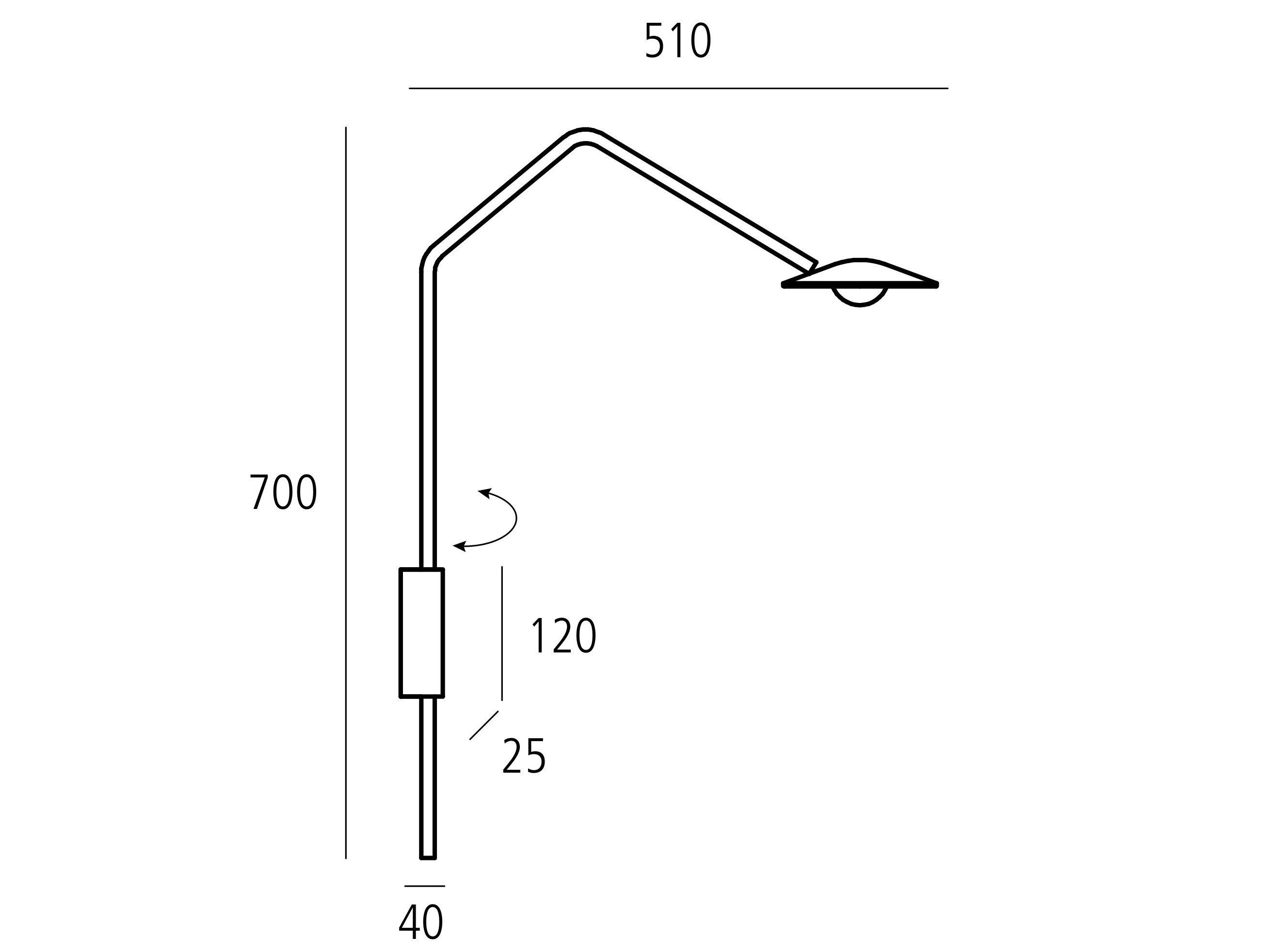 Светодиодный настенный светильник millelumen Millelumen Rising ARCH-00060605 - Вид №2