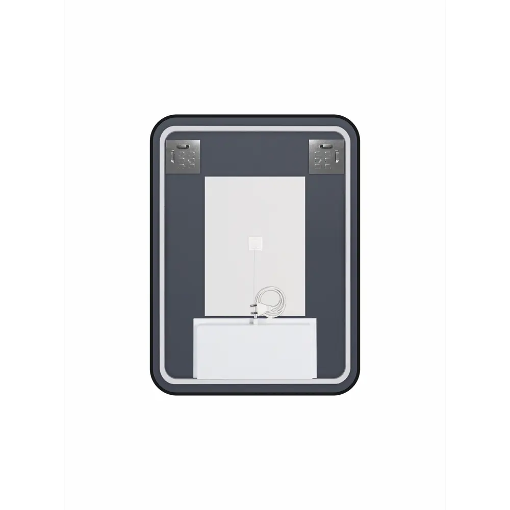 Зеркало для ванной Drive 60x80 см с подсветкой черный кант Santreyd STLM-2206178 - Вид №4