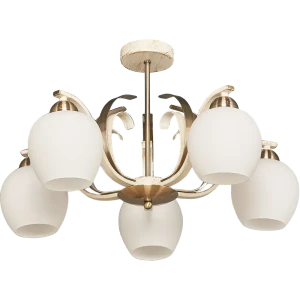 Люстра 5255-5 Porto 5хЕ14х40 Вт цвет бежевый