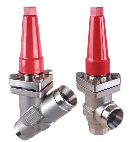 Danfoss SVA-S SS — запорные клапаны со стандартным штоком из нержавеющей стали SVA-S SS 40 D STR H-WHEEL Запорный клап 148B5648  - Вид №2