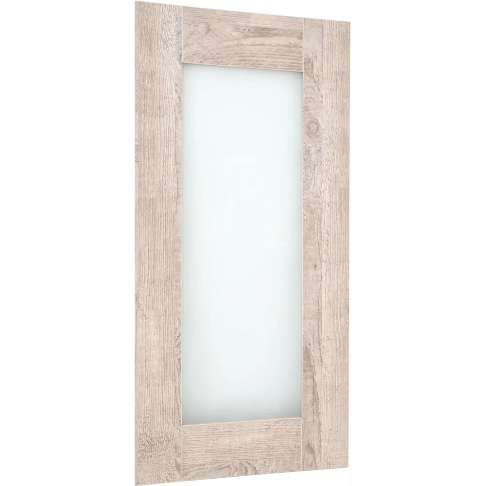 Фасад застекленный Руза 39.7x76.5 см Delinia ID ЛДСП цвет коричневый STLM-2105846