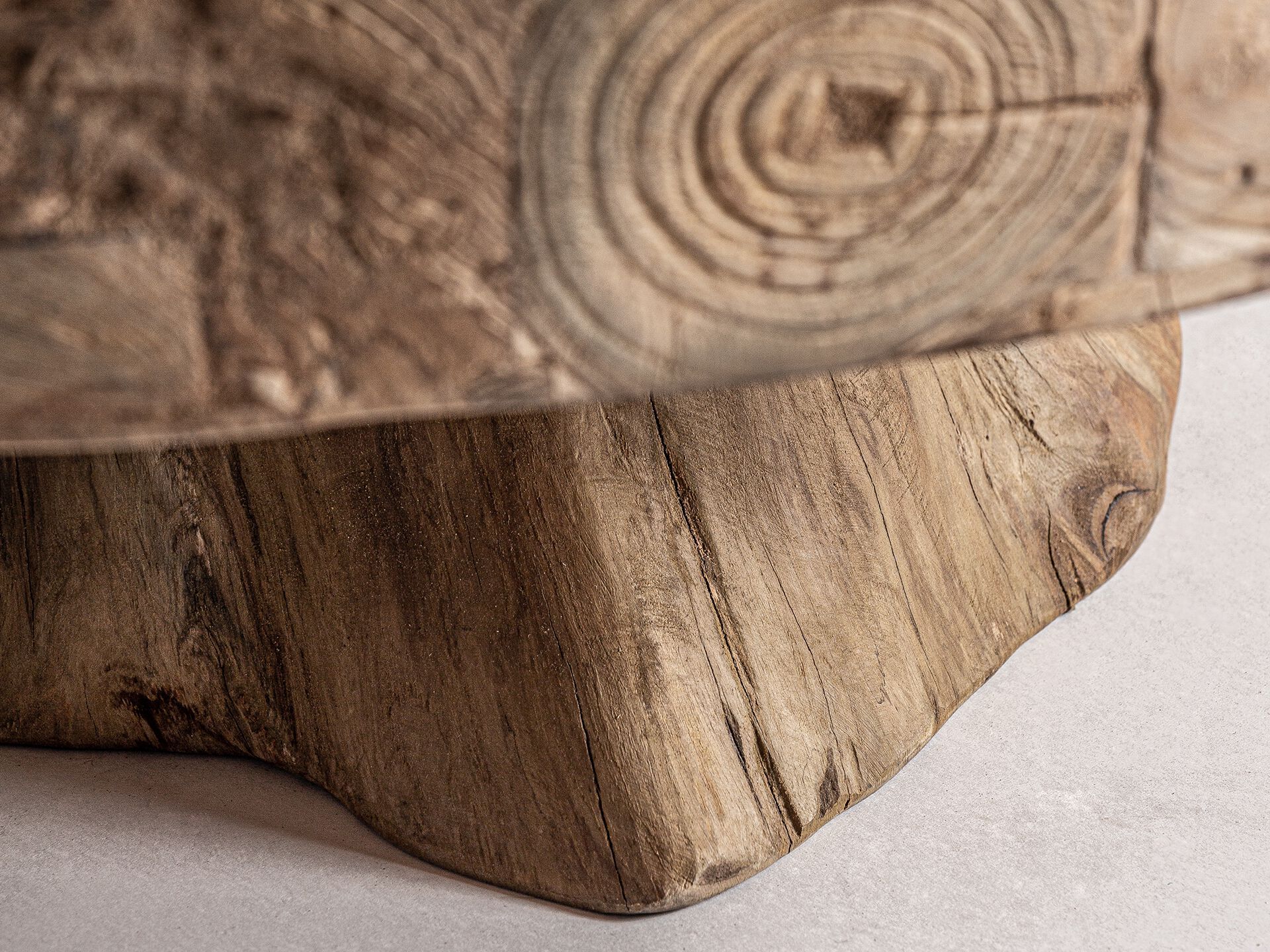 Круглый журнальный столик из массива дерева Vical Home Nysted ARCH-00122298 - Вид №4