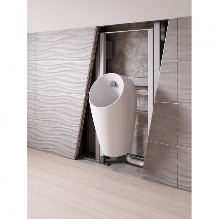 E189701 MAXI Smart E-Hybrid Писсуар со встроенным датчиком, задняя подводка Ideal Standard SPHERO - Вид №7