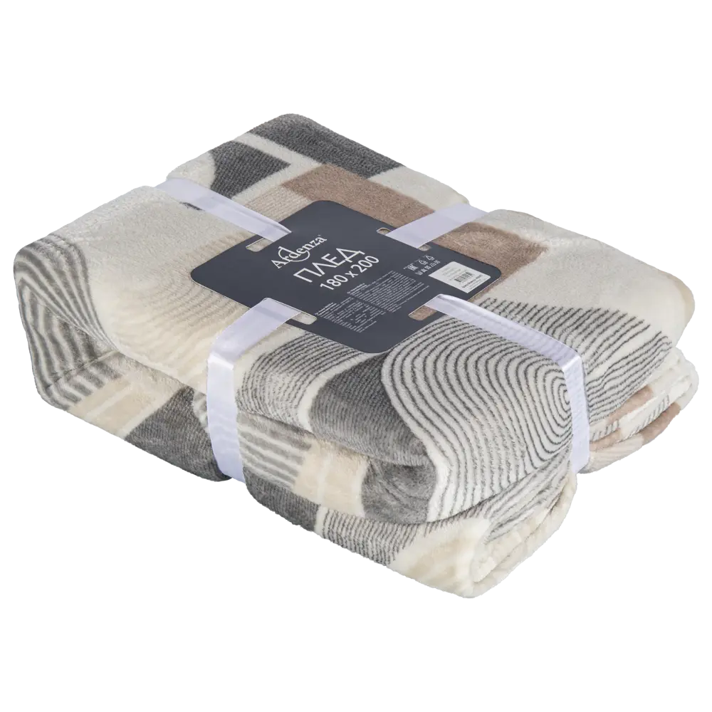 Плед Batera 180x200 см фланель цвет разноцветный Ardenza STLM-2159628 - Вид №2