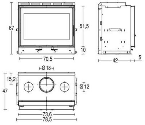 Piazzetta Моноблочный дровяной камин Mc sun-id-1454633 - Вид №1