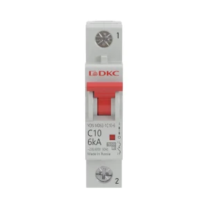 Автоматический выключатель DKC YON MD63 1P C10 А 6 кА