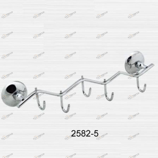 Полотенцедержатель "змейка" 5 крючков Raibowl (Турция) Otel 2582-5 Rainbowl sun-id-561969