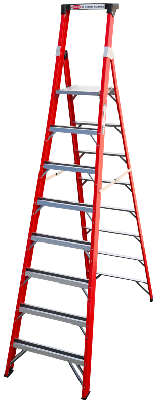 Стремянка стеклопластиковая с органайзером