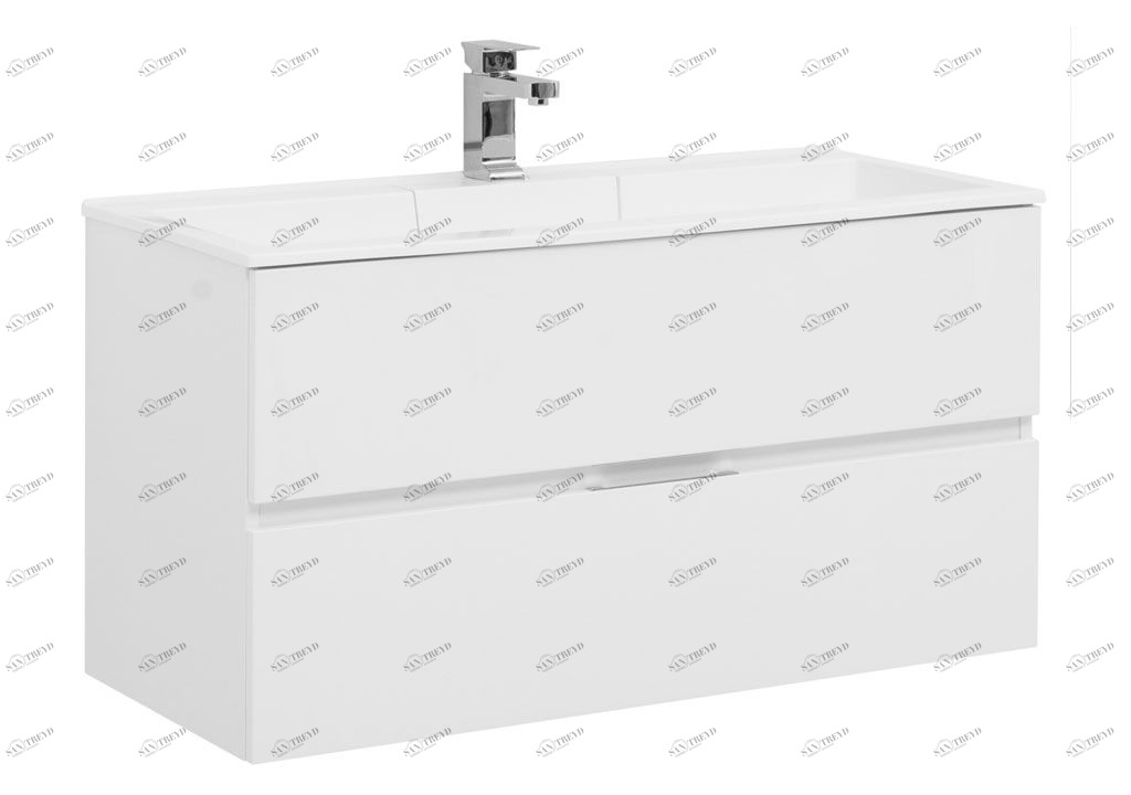 Тумба под раковину Aquanet Алвита 100 белый 00235341