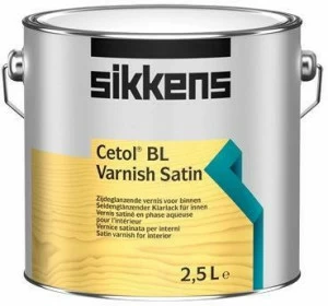 Sikkens Прозрачное сатинированное покрытие на водной основе для дерева внутри помещений Cetol