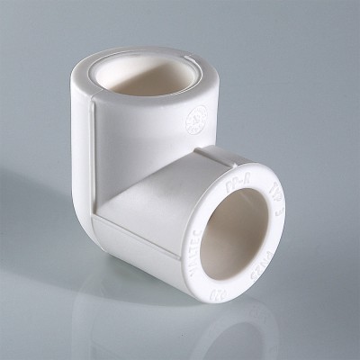 VTp.751.0.040 Фитинг полипропиленовый – угольник Valtec 40 мм  - Вид №1