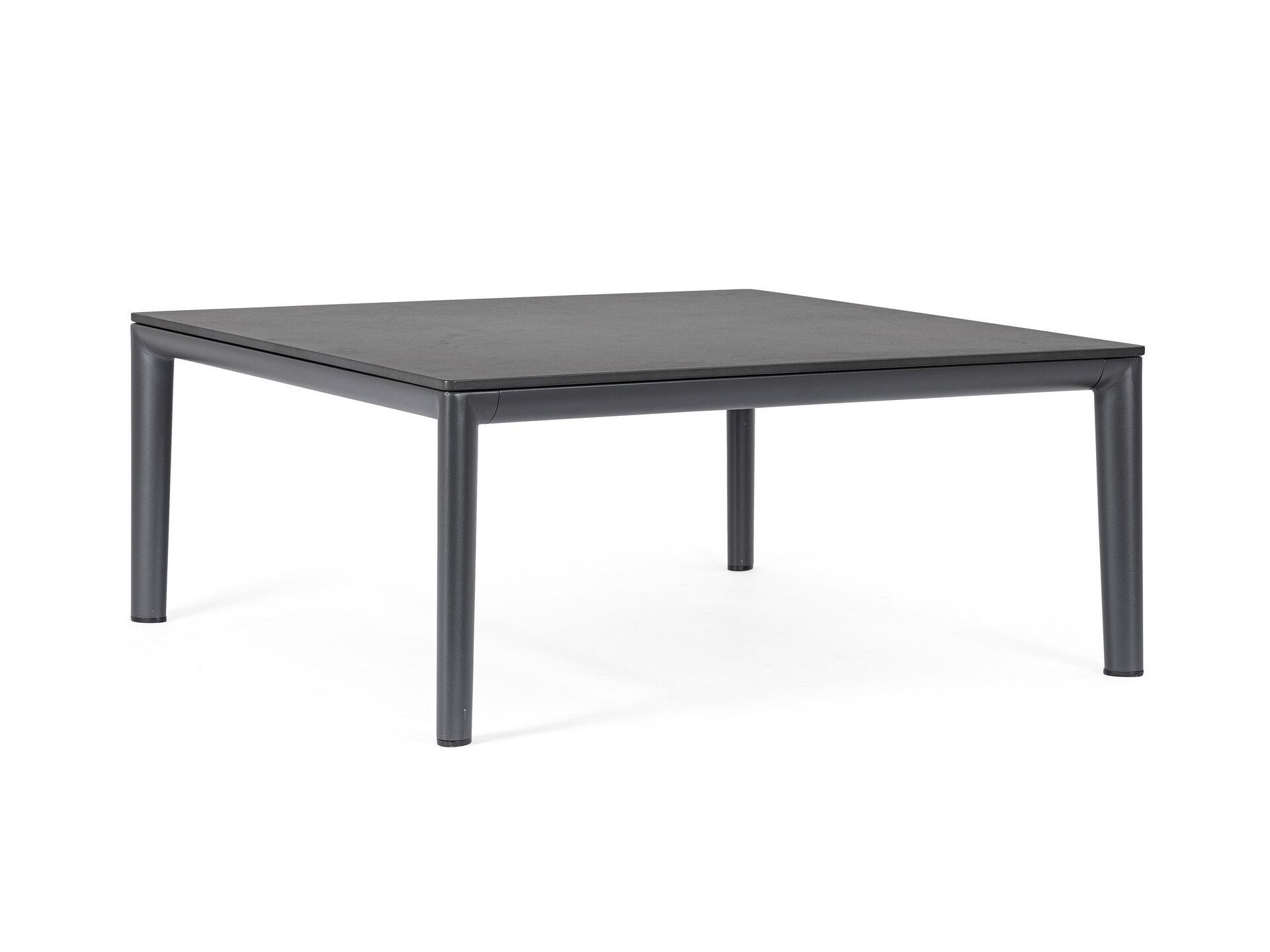 Квадратный садовый стол из спеченного камня и алюминия BIZZOTTO Gerald ARCH-00143921